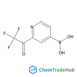 (2-(2,2,2-Trifluoroacetyl)pyridin-4-yl)boronic acid
