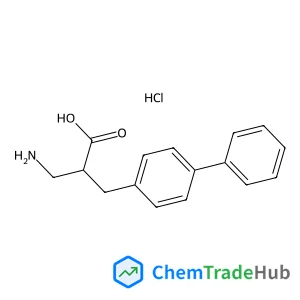 3-Amino-2-(4-biphenylylmethyl)propanoic acid hydrochloride (1:1)