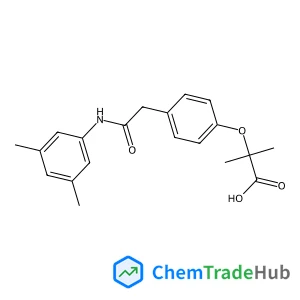 2-(4-{2-[(3,5-Dimethylphenyl)amino]-2-oxoethyl}phenoxy)-2-methylpropanoic acid