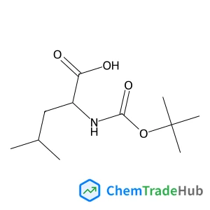 (E)-N-{Hydroxy[(2-methyl-2-propanyl)oxy]methylene}-L-leucine