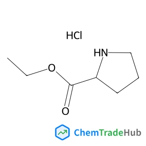 Ethyl D-prolinate hydrochloride (1:1)