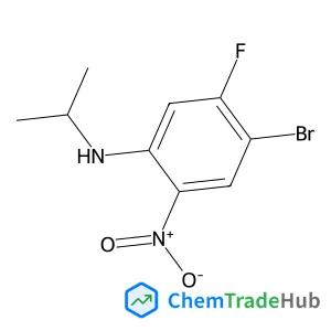 4-Bromo-5-fluoro-N-isopropyl-2-nitroaniline 4-Bromo-5-fluoro-N-isopropyl-2-nitroaniline
