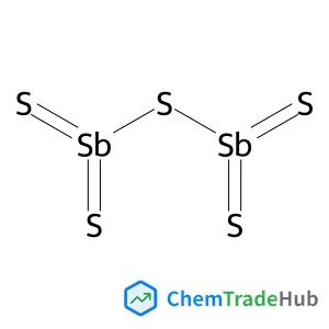 Antimony sulfide (Sb2S5)