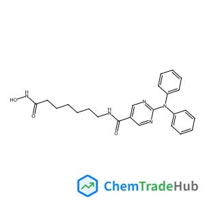 2-(Diphenylamino)-N-[7-(hydroxyamino)-7-oxoheptyl]-5-pyrimidinecarboxamide