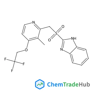 2-({[3-Methyl-4-(2,2,2-trifluoroethoxy)-2-pyridinyl]methyl}sulfonyl)-1H-benzimidazole