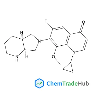 1-Cyclopropyl-6-fluoro-8-methoxy-7-[(4aS,7aS)-octahydro-6H-pyrrolo[3,4-b]pyridin-6-yl]-4(1H)-quinolinone