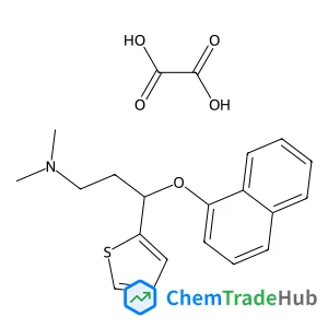 (3S)-N,N-Dimethyl-3-(1-naphthyloxy)-3-(2-thienyl)-1-propanamine ethanedioate (1:1)