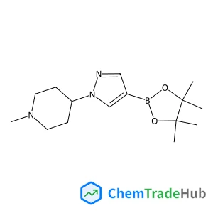 1-METHYL-4-[4-(4,4,5,5-TETRAMETHYL-[1,3,2]DIOXABOROLAN-2-YL)PYRAZOL-1-YL]PIPERIDINE