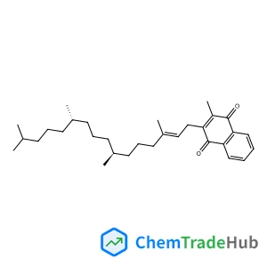 2-Methyl-3-[(2E,7S,11S)-3,7,11,15-tetramethyl-2-hexadecen-1-yl]-1,4-naphthoquinone