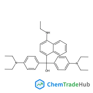 Bis[4-(diethylamino)phenyl][4-(ethylamino)-1-naphthyl]methanol