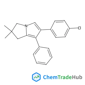 6-(4-Chlorophenyl)-2,2-dimethyl-7-phenyl-2,3-dihydro-1H-pyrrolizine