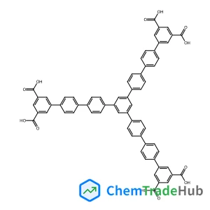 5-[4-[4-[3,5-bis[4-[4-(3,5-dicarboxyphenyl)phenyl]phenyl]phenyl]phenyl]phenyl]benzene-1,3-dicarboxylic acid
