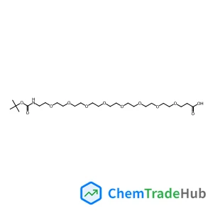 2,2-Dimethyl-4-oxo-3,8,11,14,17,20,23,26,29-nonaoxa-5-azadotriacontan-32-oic acid