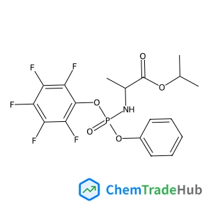 L-ALANINE, N- [(S) - (2, 3, 4, 5, 6- PENTAFLUOROPHENOXY) PHENOXYPHOSPHINYL] - , 1- METHYLETHYL ESTER