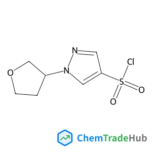 1-(Tetrahydro-3-furanyl)-1H-pyrazole-4-sulfonyl chloride