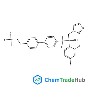 (2R)-2-(2,4-Difluorophenyl)-1,1-difluoro-3-(1H-tetrazol-1-yl)-1-{5-[4-(2,2,2-trifluoroethoxy)phenyl]-2-pyridinyl}-2-propanol