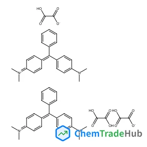 4-{[4-(Dimethylamino)phenyl](phenyl)methylene}-N,N-dimethyl-2,5-cyclohexadien-1-iminium hydrogen oxalate