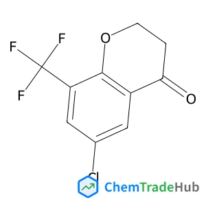 6-Chloro-8-(trifluoromethyl)-2,3-dihydro-4H-chromen-4-one