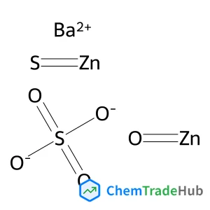 barium(2+); oxozinc; thioxozinc; sulfate