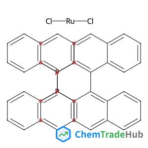 Ruthenium(2+) chloride 1,1'-binaphthalene-2,2'-diylbis(diphenylphosphine) (1:2:1)