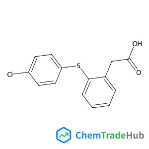 {2-[(4-Chlorophenyl)sulfanyl]phenyl}acetic acid