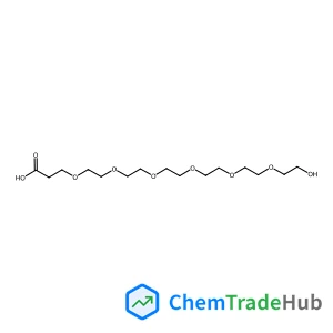 1-Hydroxy-3,6,9,12,15,18-hexaoxahenicosan-21-oic acid