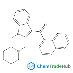 (R)-(1-((1-Methylpiperidin-2-yl)methyl)-1H-indol-3-yl)(naphthalen-1-yl)methanone