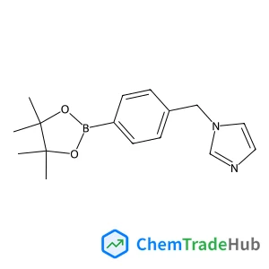 1-[4-(4,4,5,5-Tetramethyl-[1,3,2]dioxaborolan-2-yl)-benzyl]-1H-imidazole