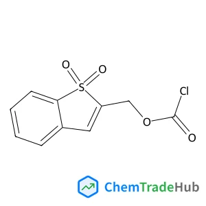 (1,1-Dioxido-1-benzothiophen-2-yl)methyl carbonochloridate