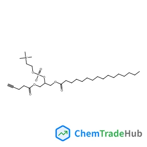 1-(Palmitoyloxy)-3-(4-pentynoyloxy)-2-propanyl 2-(trimethylammonio)ethyl phosphate