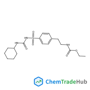 Ethyl (2-(4-((cyclohexylcarbamoyl)sulfamoyl)phenyl)ethyl)carbamate
