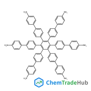 4-[4-[2,3,4,5,6-pentakis[4-(4-aminophenyl)phenyl]phenyl]phenyl]aniline