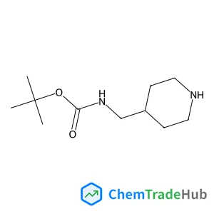 2-Methyl-2-propanyl (4-piperidinylmethyl)carbamate