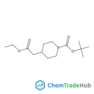 2-Methyl-2-propanyl 4-(2-ethoxy-2-oxoethyl)-1-piperidinecarboxylate