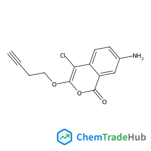 7-Amino-3-(3-butynoxy)-4-chloro-isocoumarin