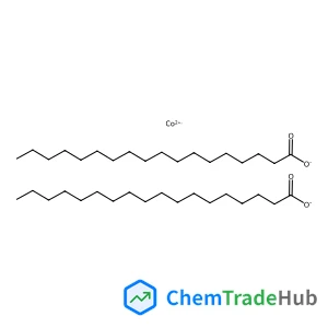Octadecanoic acid, cobalt salt