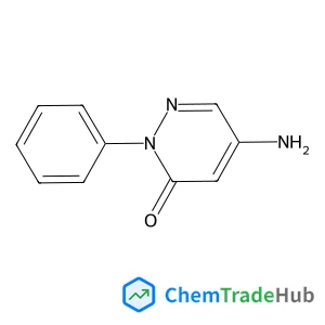 5-Amino-2-phenyl-3(2H)-pyridazinone