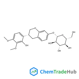 (3R)-3-(2-Hydroxy-3,4-dimethoxyphenyl)-3,4-dihydro-2H-chromen-7-yl beta-D-glucopyranoside