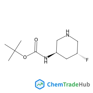 2-Methyl-2-propanyl [(3R,5R)-5-fluoro-3-piperidinyl]carbamate