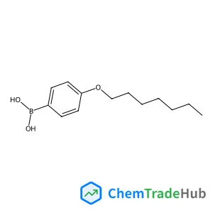 [4-(Heptyloxy)phenyl]boronic acid structure