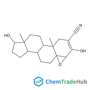 (4alpha,5alpha,17beta)-3,17-Dihydroxy-4,5-epoxyandrost-2-ene-2-carbonitrile