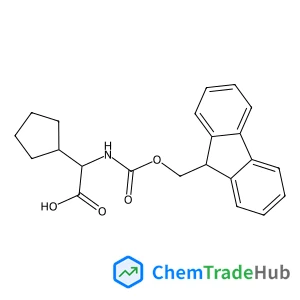 (2R)-Cyclopentyl{[(9H-fluoren-9-ylmethoxy)carbonyl]amino}acetic acid
