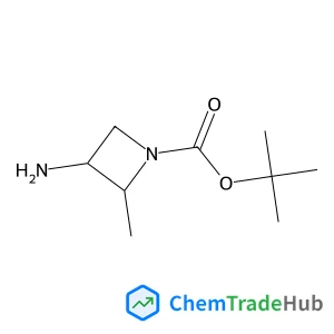 2-Methyl-2-propanyl 3-amino-2-methyl-1-azetidinecarboxylate