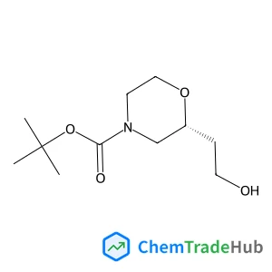 2-Methyl-2-propanyl (2R)-2-(2-hydroxyethyl)-4-morpholinecarboxylate