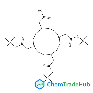 (4,7,10-Tris{2-[(2-methyl-2-propanyl)oxy]-2-oxoethyl}-1,4,7,10-tetraazacyclododecan-1-yl)acetic acid