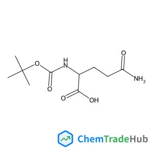 N~2~-{[(2-Methyl-2-propanyl)oxy]carbonyl}-L-glutamine