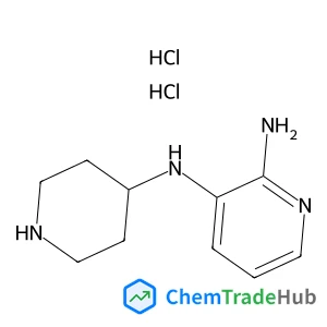 3-N-Piperidin-4-ylpyridine-2,3-diamine;dihydrochloride
