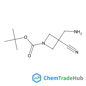 2-Methyl-2-propanyl 3-(aminomethyl)-3-cyano-1-azetidinecarboxylate 2-Methyl-2-propanyl 3-(aminomethyl)-3-cyano-1-azetidinecarboxylate