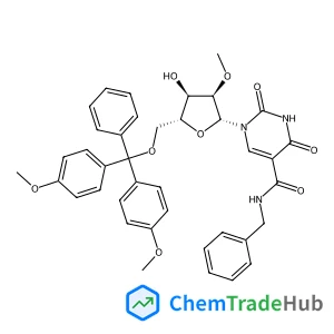 5-(Benzylcarbamoyl)-5'-O-[bis(4-methoxyphenyl)(phenyl)methyl]-2'-O-methyluridine