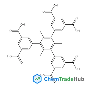 5-[3,5-bis(3,5-dicarboxyphenyl)-2,4,6-trimethyl-phenyl]benzene-1,3-dicarboxylic acid